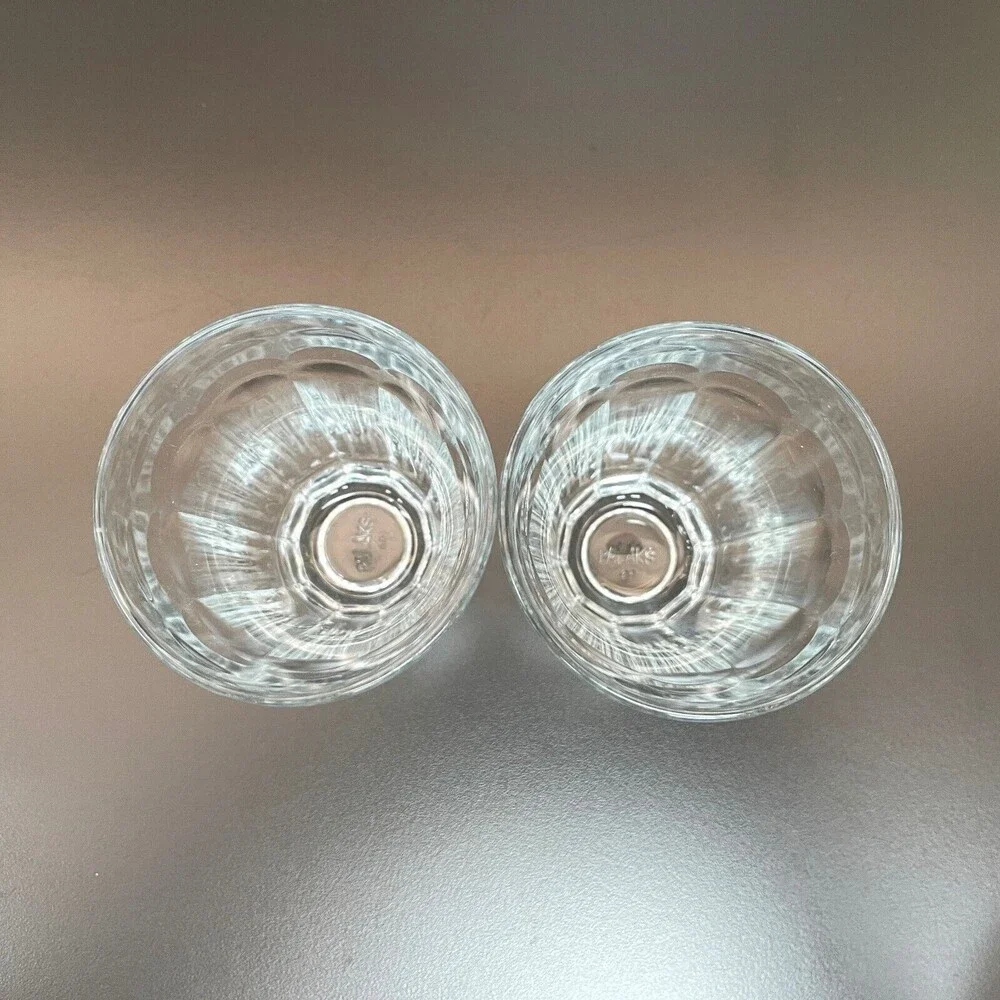 Palaks Pasabahce‎ Rocks Glasses Clear Glass Panels 4 1/8